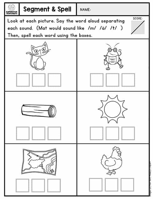 Kindergarten Worksheets -Worksheets Library