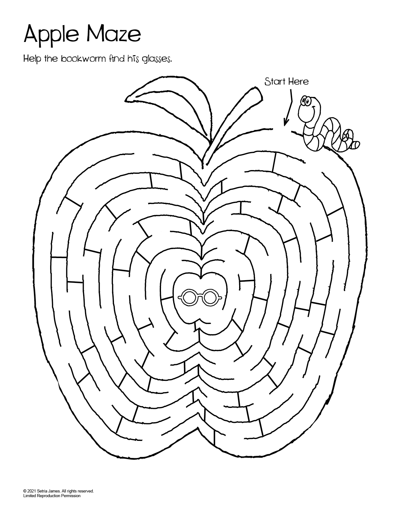 Printable Halloween Maze Printable Worksheets for Kids ...