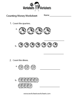 Counting Money Worksheets | Worksheets Worksheets