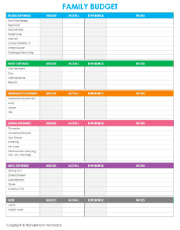 27 Free Printable Budget Templates To Use In 2024!