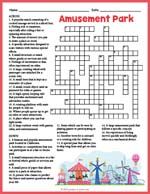 Free Printable Crossword Puzzles for Kids