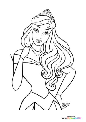 easy printable disney coloring pages