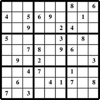 easy printable free sudoku