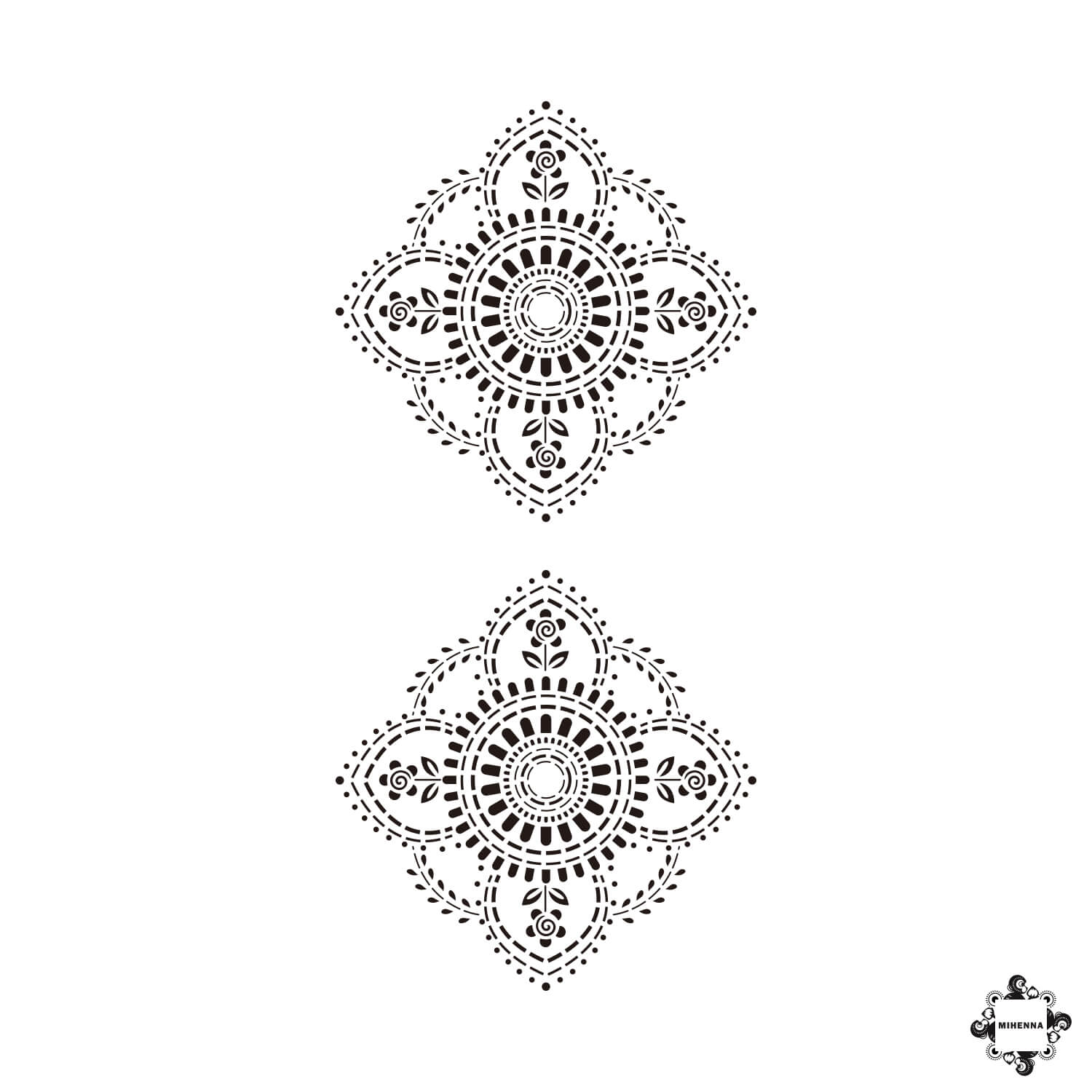 easy printable henna designs
