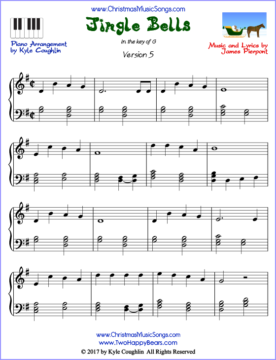 easy printable keyboard songs