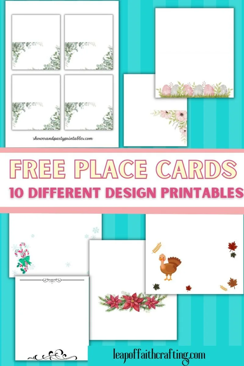 Printable Thanksgiving Placecards - Creative Market Blog