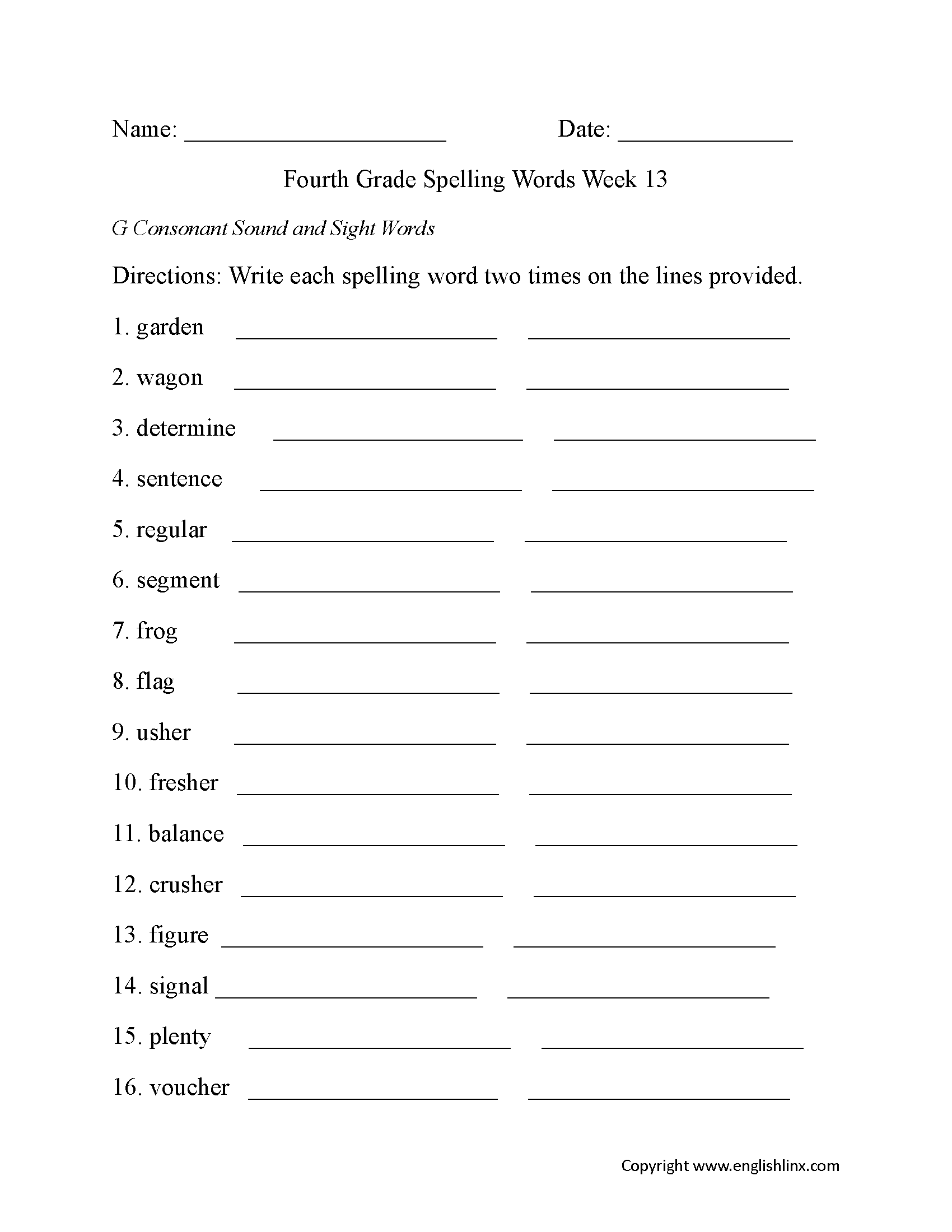 worksheets library | Spelling Worksheets