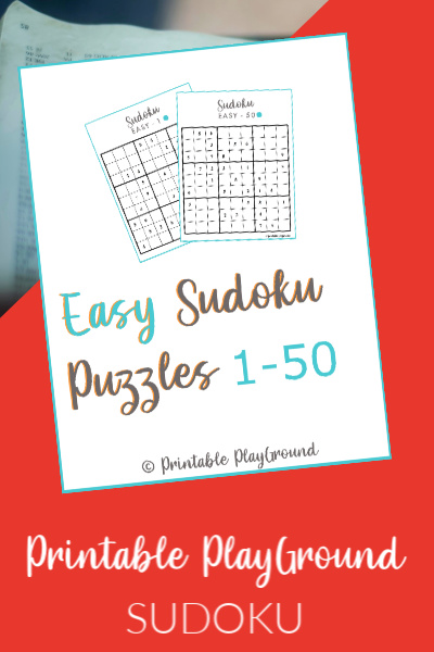 Printable Sudoku Puzzles
