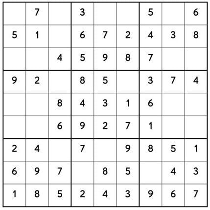 Sudoku Puzzles -Worksheets Library
