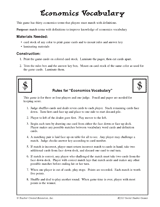 7th Grade Economics Worksheets