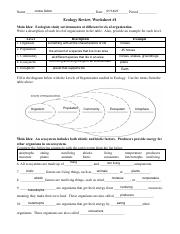 ecology-review-worksheet-1-answers - Name Answers! Date Period ...