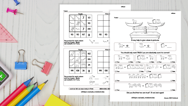 These Free EdHelper Math Worksheets Are Your New Go-To For Practice