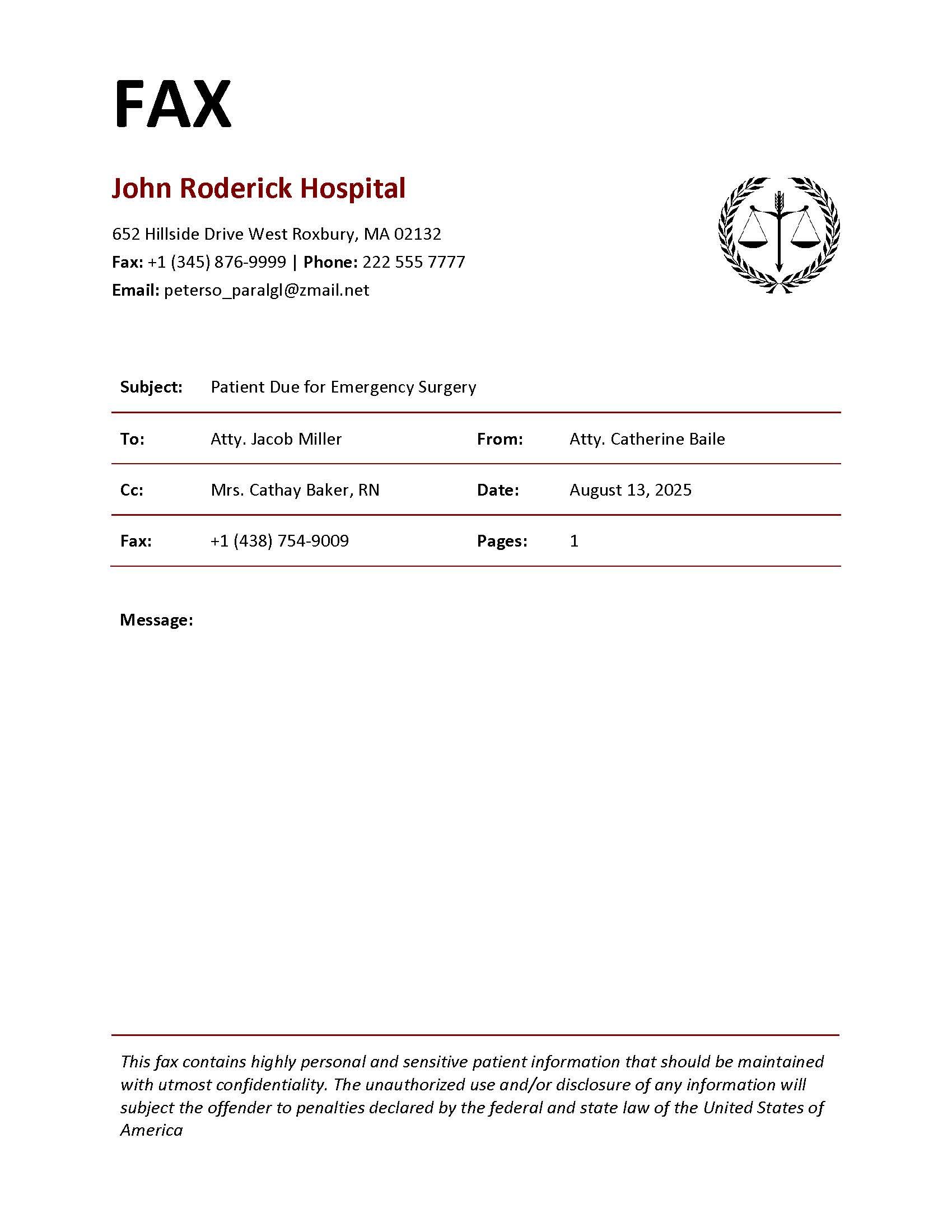 editable printable fax cover sheet