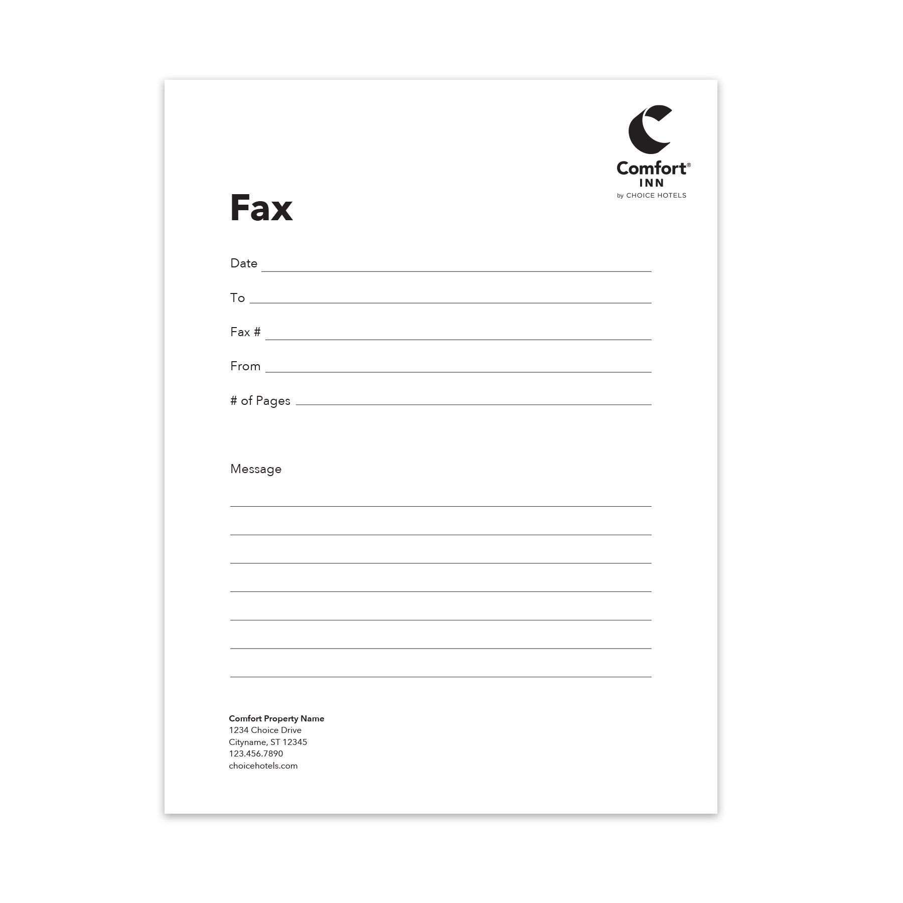 editable printable fax cover sheet