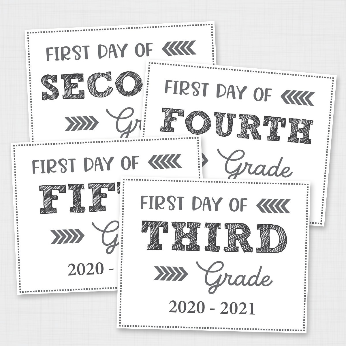 first-day-of-school-sign-free-printable-paper-trail-design-worksheets-library for Free First Day Of School Printables Pdf First Day of School Sign Free Printable - Paper Trail Design - Worksheets Library for Free First Day Of School Printables Pdf