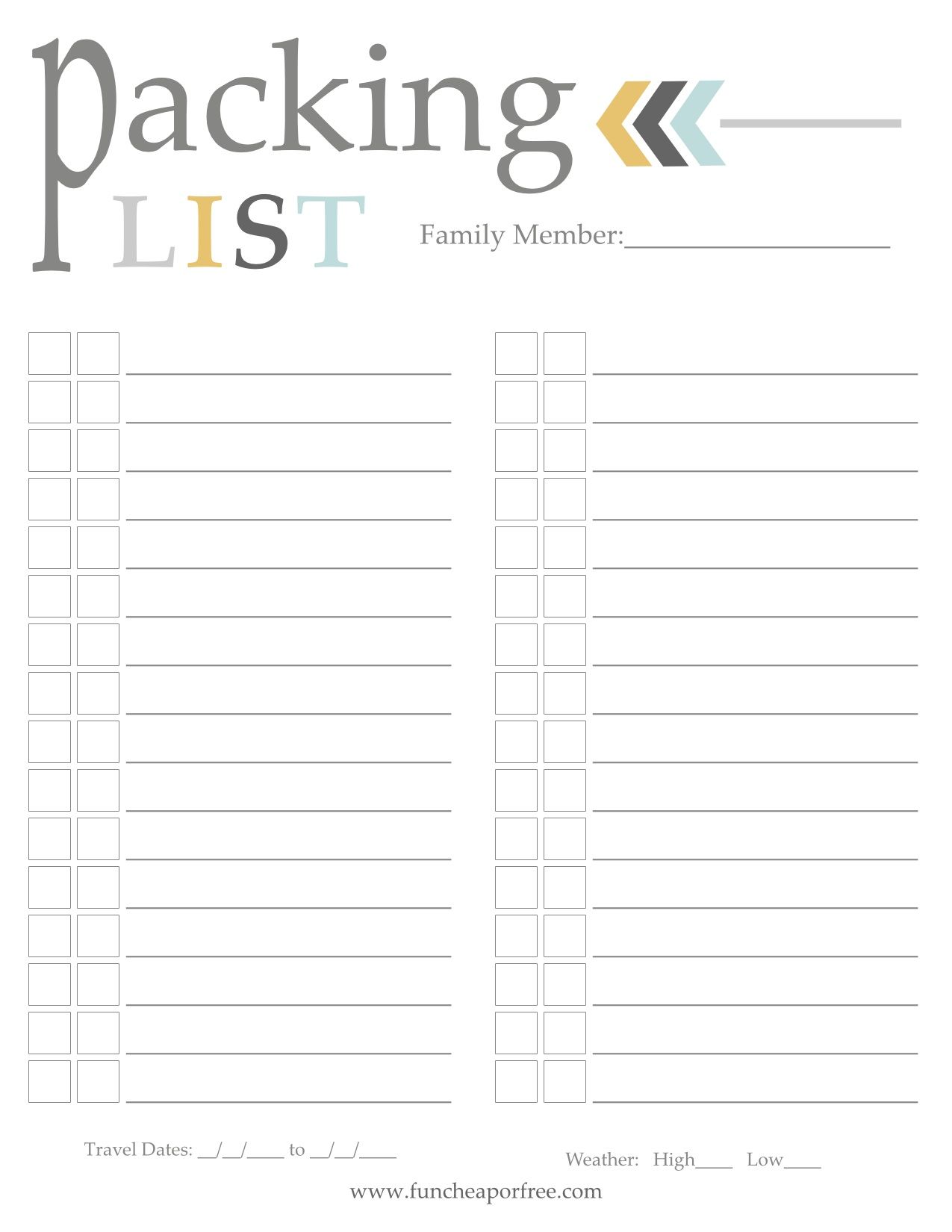 printable-packing-list-money-saving-travel-tips-fun-cheap-or-free-worksheets-library for Free Editable Printable Packing List Printable Packing List + Money-Saving Travel Tips - Fun Cheap or Free - Worksheets Library for Free Editable Printable Packing List
