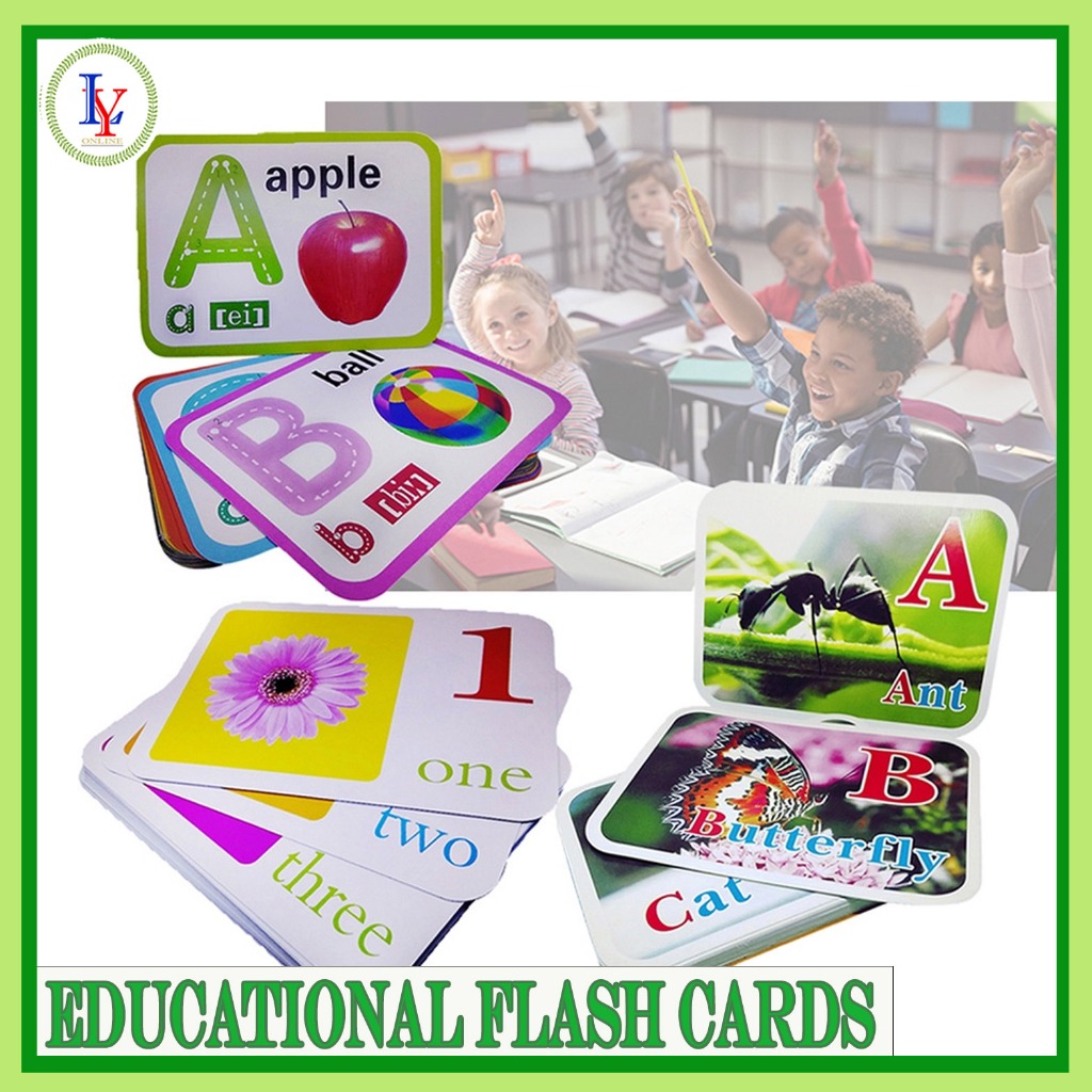 Kids Educational Flashcards Alphabet Flash Cards Educational Toys