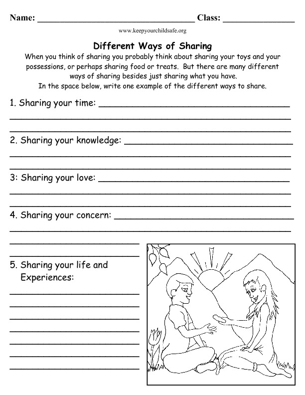 Empathy &  Kindness Worksheets for Kids