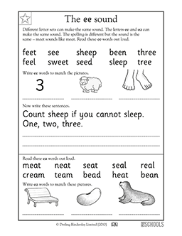 Vowel sound: ee | 1st grade, Kindergarten Reading, Writing ...