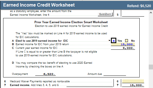 Common questions about Schedule EIC in ProSeries