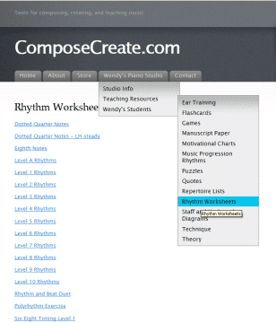 New Eighth Note Rhythm Drills - ComposeCreate.com