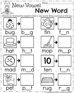 Spring Kindergarten Worksheets - Planning Playtime