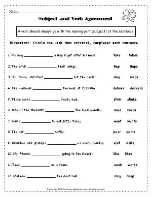 Grade 3 | Free Common Core English Worksheets | Biglearners