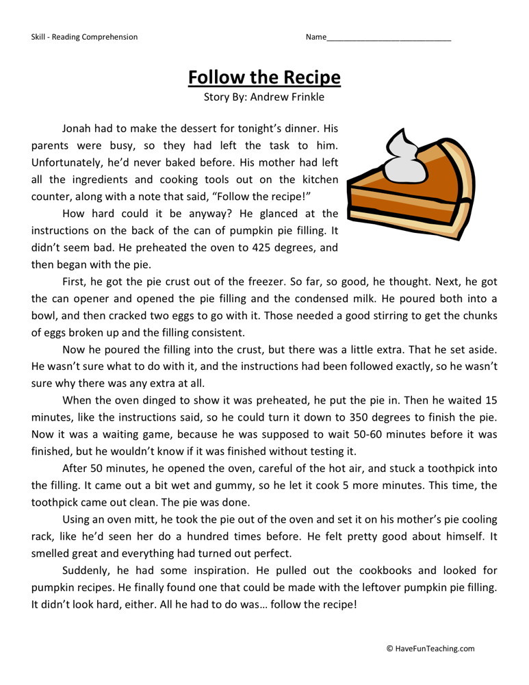 ela worksheet 5th grade