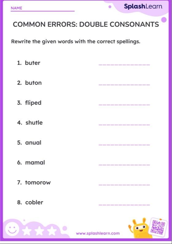 ela worksheet for 3rd grade