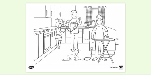 FREE! - Electrical Safety Colouring Page | Colouring Sheets