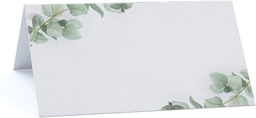 elegant printable place cards