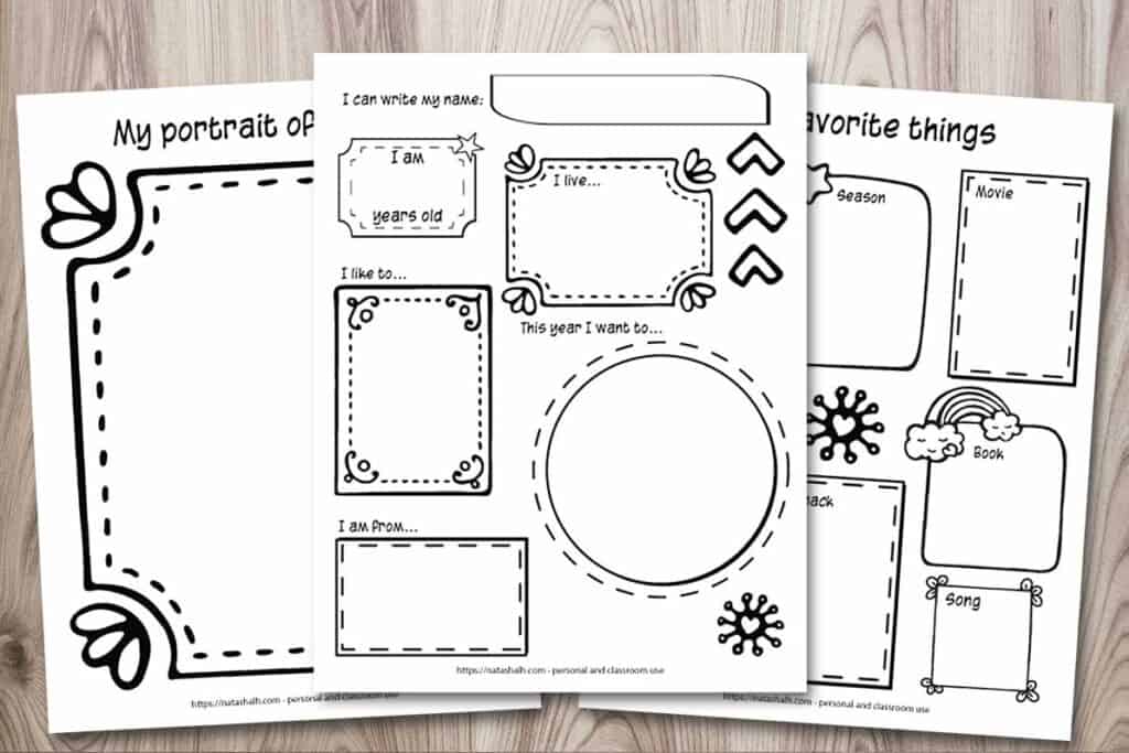 3 Free All About Me Printables (icebreaker activity for back to ...