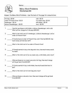 Free elementary math word problems worksheet, Download Free elementary ...