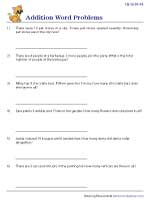 Math Word Problems for Kids - Worksheets Library
