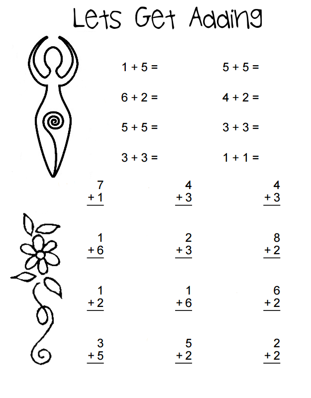 elementary math worksheet printable