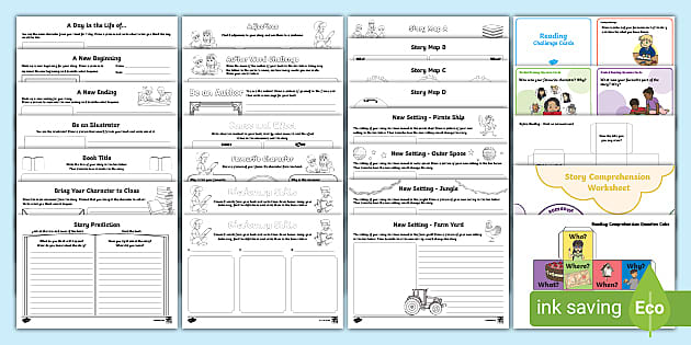 Reading Comprehension Worksheets | PDF Elementary Resources
