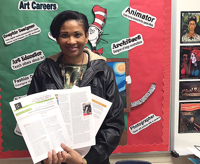 AISD Art Teacher Wauna Johnson Featured in NAEA Advisory ...