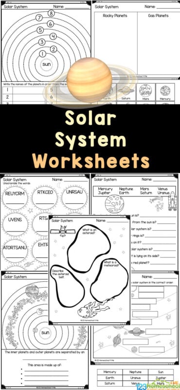 ???Solar System Worksheets - Worksheets Library
