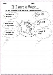 elementary writing worksheet