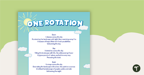elements of poetry worksheet