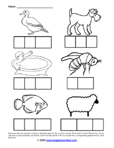 elkonin boxes worksheet