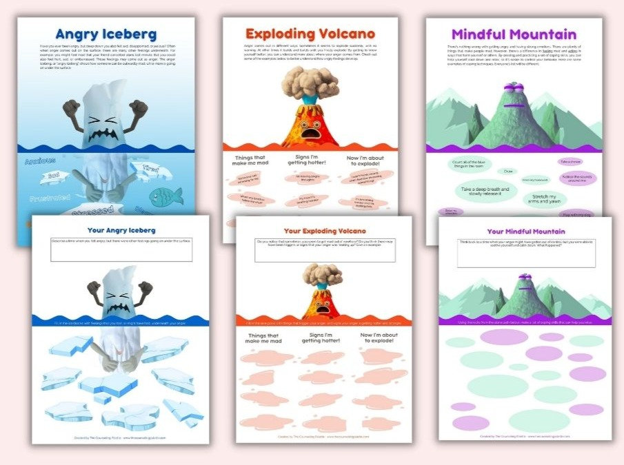 21 Helpful Feelings Worksheets for Kids, Teens &  Adults