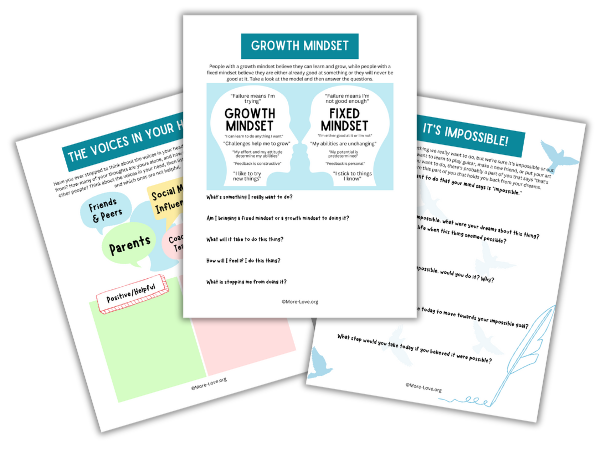 Emotional Regulation Worksheets For Recovery - More-Love.org