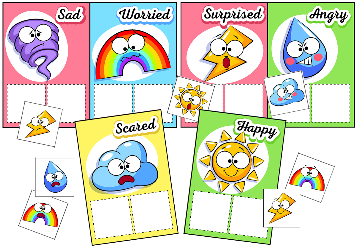 Feelings And Emotions Worksheets | BuyLapbook