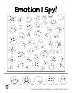 emotions worksheet