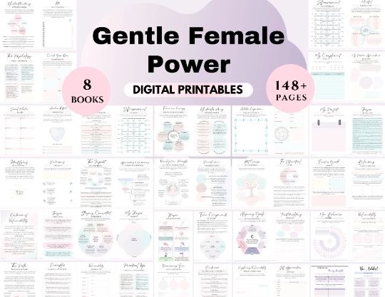 Female Empowerment worksheets printable resources therapy tools ...