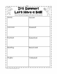 end of school year worksheet