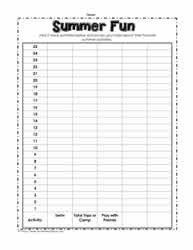 end of the year fun worksheet