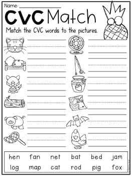 end of year worksheet for kindergarten