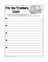 end of year worksheet